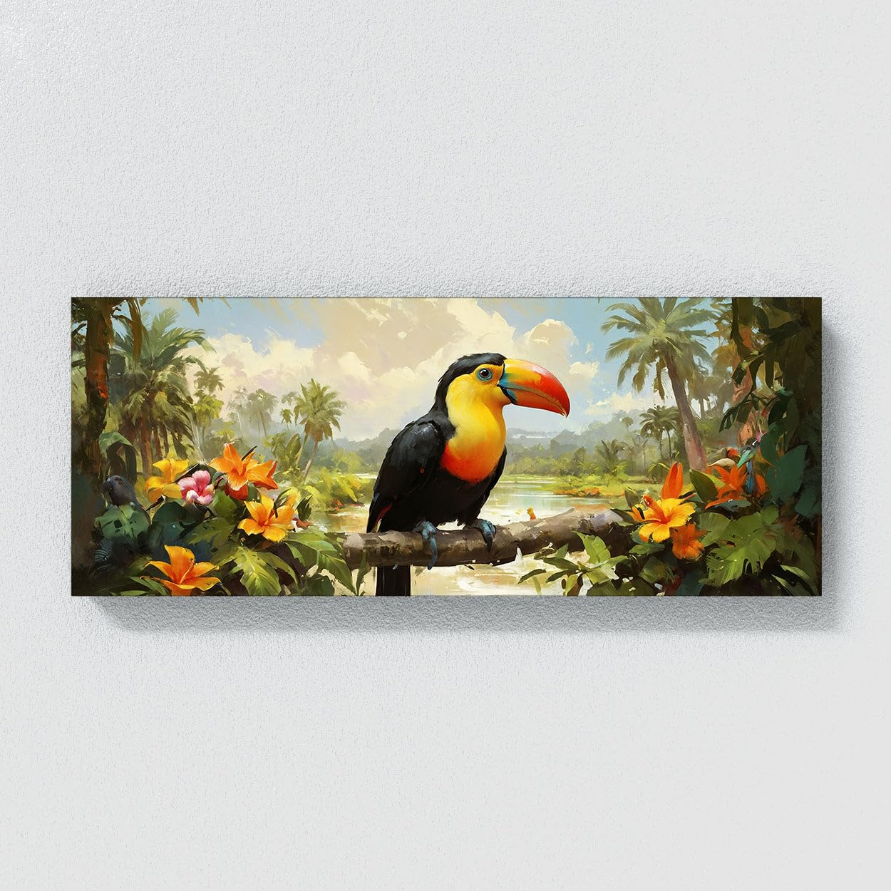 Amazon.com: Sense Canvas Toucan Tropical Bird Symphony 20 Canvas
